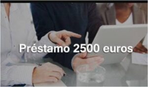 Préstamos de 2500 Euros con ASNEF